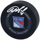 IGOR SHESTERKIN Autographed New York Rangers Official Game Puck FANATICS