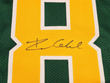 OREGON DUCKS DILLON GABRIEL AUTOGRAPHED GREEN JERSEY BECKETT BAS WITNESS 235758