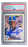 Ken Griffey Jr Signed Mariners 1990 Upper Deck #156 Rookie Card PSA/DNA Gem MT