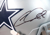 CeeDee Lamb Autographed Dallas Cowboys F/S Speed Helmet - Fanatics *Black