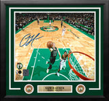 Sam Hauser Rim Cam Boston Celtics Autographed 11x14 Framed Photo JSA PSA Pass