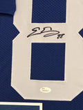 FRAMED N.Y. GIANTS EVAN ENGRAM AUTOGRAPHED SIGNED JERSEY JSA COA