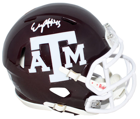 EDGERRIN COOPER SIGNED TEXAS A&M AGGIES SPEED MINI HELMET BECKETT