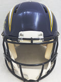 LADAINIAN TOMLINSON AUTOGRAPHED CHARGERS FULL SIZE AUTH HELMET BECKETT 220880