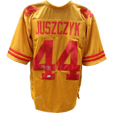 Kyle Juszczyk Autographed/Signed Alternate Pro Style Jersey Beckett 45971