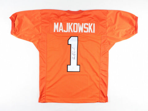 Don Majkowski Signed Virginia Cavalier Jersey (JSA Holo) Packers Draft Pick 1987