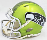 KAM CHANCELLOR AUTOGRAPHED SEAHAWKS FLASH GREEN MINI HELMET MCS HOLO 220827