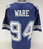 DeMarcus Ware Signed Dallas Cowboys Jersey (Beckett) 9xPro Bowl Linebacker