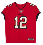 Tom Brady Autographed Tampa Bay Buccaneers Red Nike Elite Jersey Fanatics