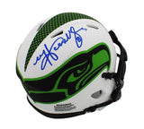 Matt Hasselbeck Signed Seattle Seahawks Speed Lunar NFL Mini Helmet