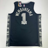 Autographed/Signed Victor Wembanyama Spurs Swingman Jersey Fanatics COA