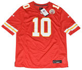 ISIAH PACHECO AUTOGRAPHED KANSAS CITY CHIEFS #10 RED NIKE JERSEY BECKETT