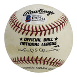 Giants Matt Williams Authentic Signed Coleman Onl Baseball BAS #H91244