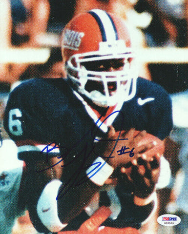 Brandon Lloyd Autographed 8x10 Photo Illinois Fighting Illini PSA/DNA #S35509