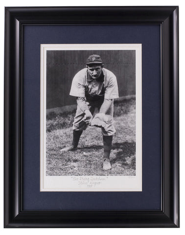 Honus Wagner Framed 17x22 The Flying Dutchman Historical Photo Archive Giclee