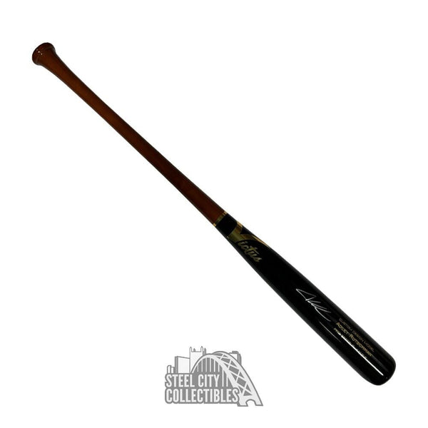 Adley Rutschman Autographed Brown and Black Victus Baseball Bat - Fanatics