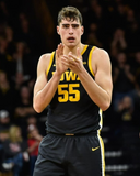 Luka Garza Signed Iowa Hawkeyes Jersey (JSA COA) Minnesota Timberwolves Center