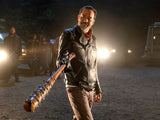 Jeffrey Dean Morgan Signed Replica Lucille Bat Ins "Negan"(JSA COA) Walking Dead