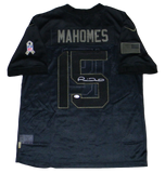 PATRICK MAHOMES SIGNED KANSAS CITY CHIEFS SALUTE TO SERVICE NIKE LIMITED JERSEY