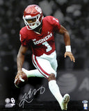 KYLER MURRAY AUTOGRAPHED 16X20 PHOTO OKLAHOMA SOONERS BECKETT BAS STOCK #145898