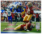 Kyren Williams Autographed "TD Flip" Los Angeles Rams 8" x 10" Photo Beckett