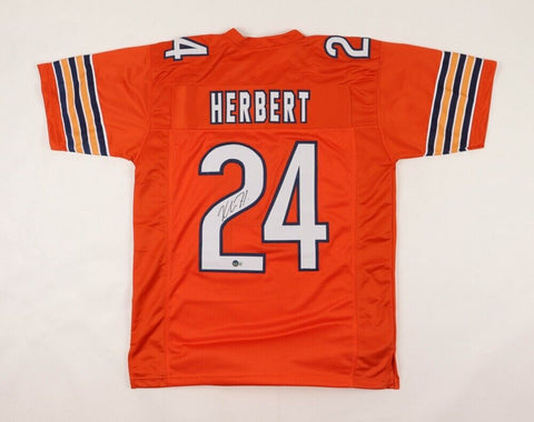 Khalil Herbert Signed Chicago Bears Jersey (Beckett) 3rd Year Running Back