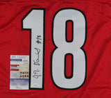 J.T. Daniels Signed Georgia Bulldogs Jersey (JSA COA) 2021 Junior Quarterback