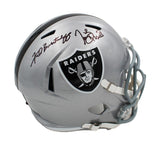 Fred Biletnikoff & Tim Brown Signed Oakland Raiders Speed Full Size NFL Helmet