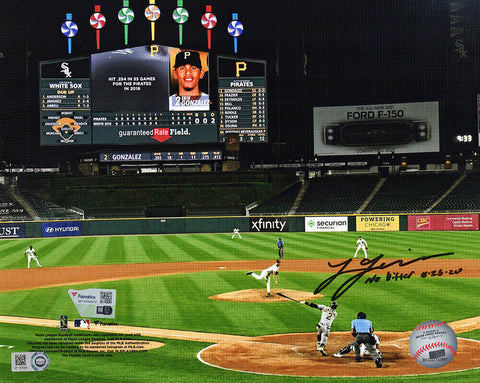 Lucas Giolito Signed White Sox No Hitter Action 8x10 Photo w/INS -(Fanatics COA)