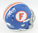 Marco Wilson Signed Florida Gators Throwback Mini Helmet (JSA COA) Cardinals DB