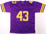 Andrew Van Ginkel Signed Minnesota Vikings Color Rush Jersey (JSA COA)Linebacker