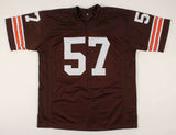 Clay Matthews Jr. Signed Cleveland Browns Jersey (CAS COA) 4xPro Bowl Linebacker