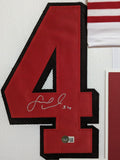 FRAMED SAN FRANCISCO 49ERS FRED WARNER AUTOGRAPHED SIGNED JERSEY BECKETT HOLO