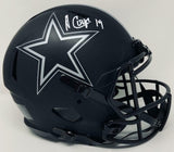 AMARI COOPER Autographed Dallas Cowboys Speed Eclipse Authentic Helmet FANATICS