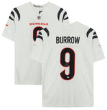 Joe Burrow Autographed Cincinnati Bengals White Nike Limited Jersey Fanatics