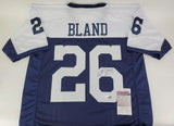 DaRon Bland Signed Dallas Cowboys Throwback Jersey (JSA COA) 2022 5th Round Pick