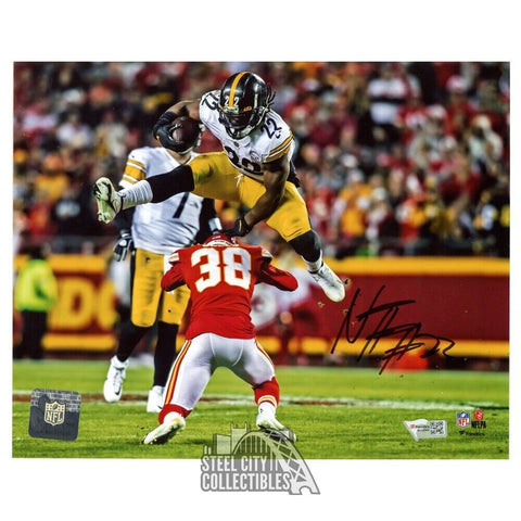 Najee Harris Autographed Pittsburgh 8x10 Photo - Fanatics (Hurdle)