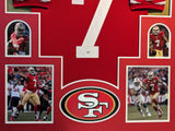 FRAMED SAN FRANCISCO 49ERS COLIN KAEPERNICK AUTOGRAPHED JERSEY PSA HOLO