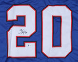 Zack Moss Signed Buffalo Bills Jersey (Beckett COA) 2020 3rd Round Draft Pick