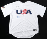 Pete Alonso Signed World Baseball Classic Team USA Jersey (Beckett)New York Mets