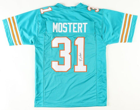 Raheem Mostert Signed Miami Dolphins Jersey (JSA COA) 2023 NFL Rushing TDs Ldr