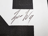 LAS VEGAS RAIDERS TYREE WILSON AUTOGRAPHED BLACK JERSEY BECKETT WITNESS 217964