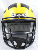 Blake Corum Autographed Michigan Wolverines F/S Speed Helmet- Beckett W Hologram