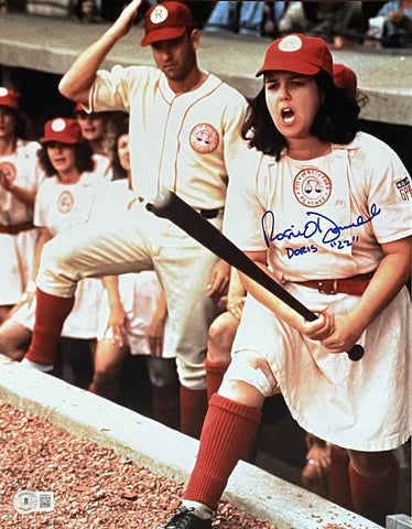 Rosie O'Donnell Autographed A League of Their Own Doris 11x14 Photo BAS 46950