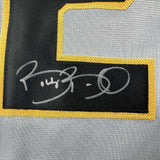 Framed Autographed/Signed Bobby Bonilla 33x42 Pittsburgh Grey Jersey JSA COA