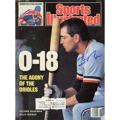 Billy Ripken Autographed Baltimore Orioles Sports Illustrated Beckett 47678