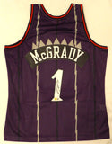 Raptors Tracy McGrady Autographed Mitchell & Ness Jersey Beckett W619885