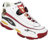 ALLEN IVERSON AUTOGRAPHED WHITE REEBOK THE ANSWER SHOE 76ERS 9 BECKETT 233344