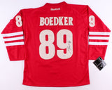 Mikkel Boedker Signed Arizona Coyotes Jersey (Beckett COA) Ottawa Right Winger