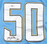 Manti Te'o Signed Los Angeles Chargers Jersey (PSA) 2012 8xAward Winner at N.D.